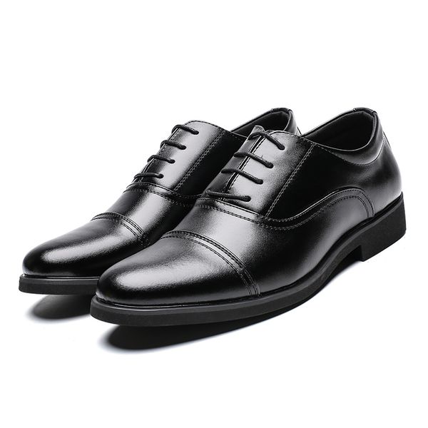 casual men genuine leather shoes men oxford business male shoes pointed leather dress for loafers flats, Black
casual men genuine leather shoes men oxford business male shoes pointed leather dress for loafers flats, Black