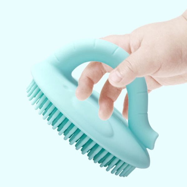 silicone baby bath brush massage brush with handle infant hair body scrubber anti-bacterial cleansing pads
silicone baby bath brush massage brush with handle infant hair body scrubber anti-bacterial cleansing pads