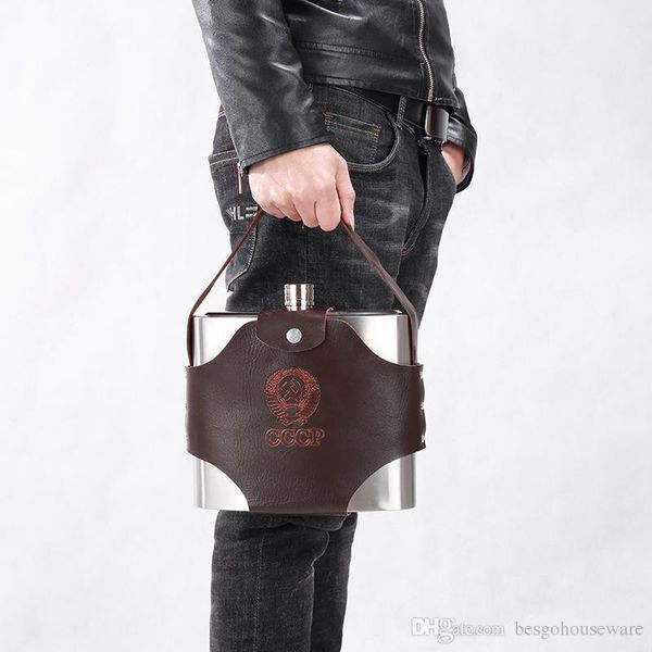 outdoor camping water bottles large capacity 88 oz stainless steel hip flask thicken portable wine bottle with pu belt case bh1313 tqq
outdoor camping water bottles large capacity 88 oz stainless steel hip flask thicken portable wine bottle with pu belt case bh1313 tqq