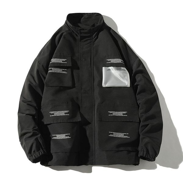 2020 autumn men's casua fashion streetwear men jacketl baseball bomber jacket men bomber jacket coat male hip hop outerwear, Black;brown 
2020 autumn men's casua fashion streetwear men jacketl baseball bomber jacket men bomber jacket coat male hip hop outerwear, Black;brown