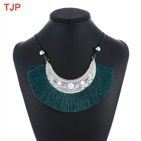 trendy retro ethnic bohemian tassel pendants necklaces for women stone rope chain choker statement necklace jewelry 2020 new, Silver
trendy retro ethnic bohemian tassel pendants necklaces for women stone rope chain choker statement necklace jewelry 2020 new, Silver
