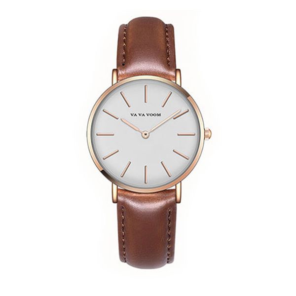 fashion ladies bracelet watch brown women watches elegant minimalism casual black female waterproof clock, Slivery;brown
fashion ladies bracelet watch brown women watches elegant minimalism casual black female waterproof clock, Slivery;brown