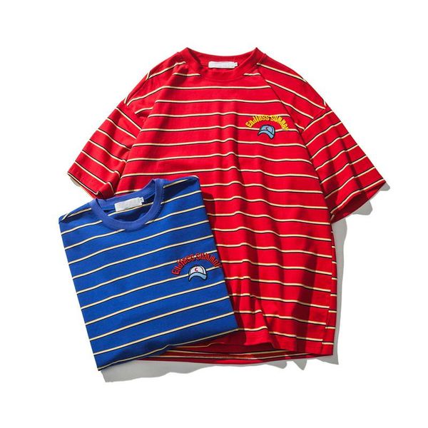 dark icon embroidery striped oversized tee shirts men 2019 summer streetwear loose style hip hop t-shirt cotton tshirts men, White;black
dark icon embroidery striped oversized tee shirts men 2019 summer streetwear loose style hip hop t-shirt cotton tshirts men, White;black