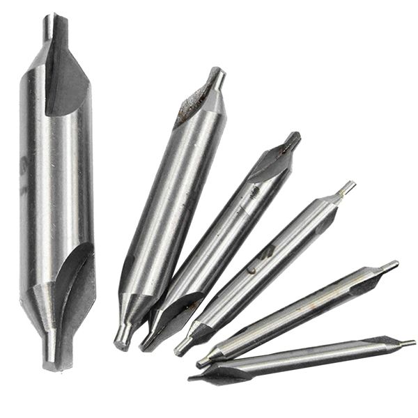 6pcs/set countersink drilling hole location combined hss multifunction power tools tackle 60 degree center drill bits spotter
6pcs/set countersink drilling hole location combined hss multifunction power tools tackle 60 degree center drill bits spotter