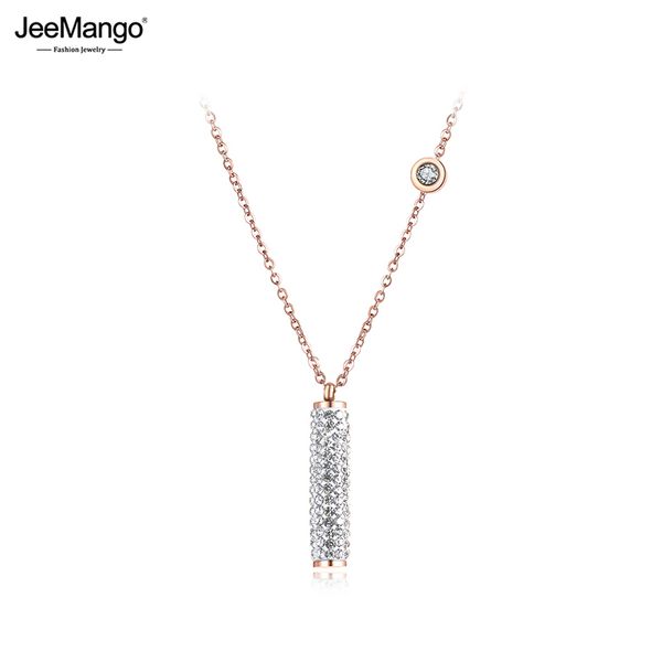 jeemango classic rhinestone geometric cylinder choker necklace for women stainless steel cubic zirconia wedding necklace jn18053, Golden;silver
jeemango classic rhinestone geometric cylinder choker necklace for women stainless steel cubic zirconia wedding necklace jn18053, Golden;silver