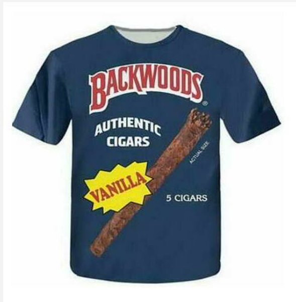 casual mens womans backwoods 3d hd print t-shirt summer short-sleeved o-neck t-shirt fashion style shirt brand tees wr057, White;black
casual mens womans backwoods 3d hd print t-shirt summer short-sleeved o-neck t-shirt fashion style shirt brand tees wr057, White;black