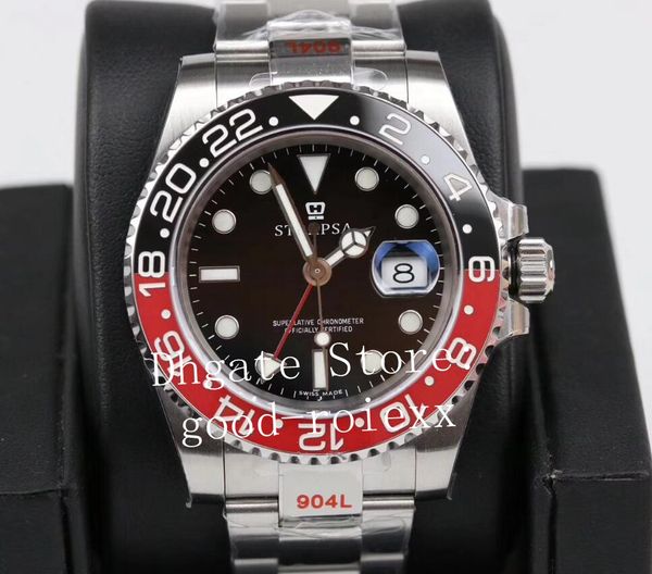 wristwatches mens red black ceramic bezel gm factory automatic eta 2836 watch men 904l steel gmt ii batman 116710 pepsi master watches, Slivery;brown
wristwatches mens red black ceramic bezel gm factory automatic eta 2836 watch men 904l steel gmt ii batman 116710 pepsi master watches, Slivery;brown