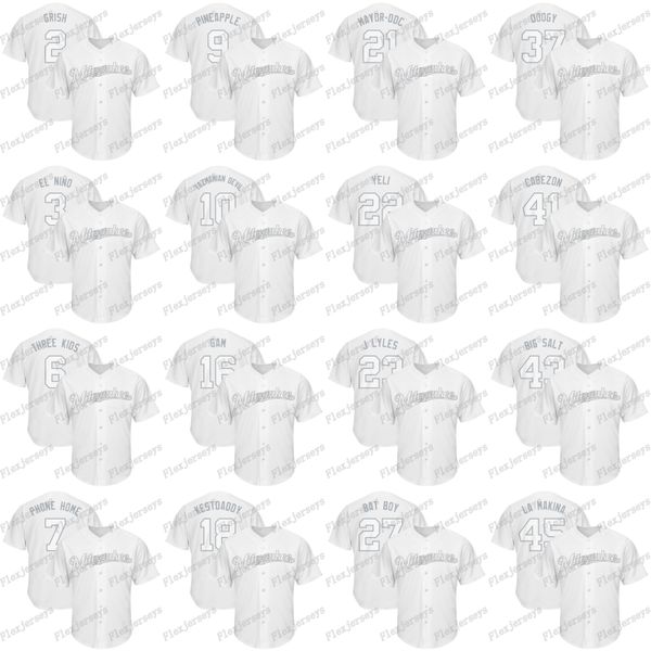 3 Orlando Arcia 2019 Players Weekend Eric Thames Ben Gamel Yasmani Grandal Trent Grisham Brewers Cain Lorenzo Nickname Shaw Travis Jersey
3 Orlando Arcia 2019 Players Weekend Eric Thames Ben Gamel Yasmani Grandal Trent Grisham Brewers Cain Lorenzo Nickname Shaw Travis Jersey