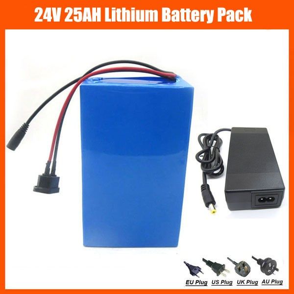 us eu no tax 24v 500w ebike battery 24v 25ah lithium ion scooter battery with pvc case 30a bms 29.4v 3a charger
us eu no tax 24v 500w ebike battery 24v 25ah lithium ion scooter battery with pvc case 30a bms 29.4v 3a charger