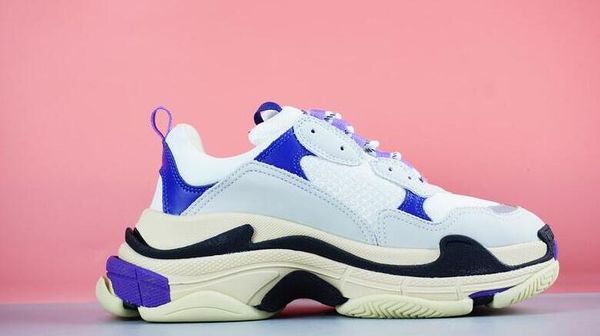 Grade A Brand TRIPLE S Sneaker Leather Mesh Thick Men Tripe-S Speed Triple S Sports Shoes Fashion Luxury Designer Women Dad Grandpa Shoes
Grade A Brand TRIPLE S Sneaker Leather Mesh Thick Men Tripe-S Speed Triple S Sports Shoes Fashion Luxury Designer Women Dad Grandpa Shoes