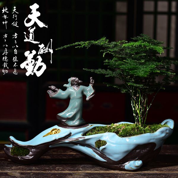 ru creative new chinese-style bonsai potted plants household indoor asparagus calamus zen decoration pots
ru creative new chinese-style bonsai potted plants household indoor asparagus calamus zen decoration pots