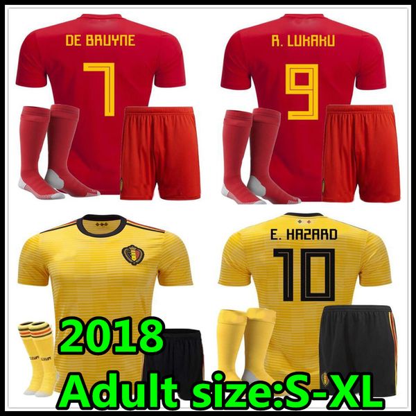 2018 world cup belgium soccer jersey kit de bruyne r.lukaku fellaini e.hazard kompany batstuayi mertens belgium football shirt kit, Black
2018 world cup belgium soccer jersey kit de bruyne r.lukaku fellaini e.hazard kompany batstuayi mertens belgium football shirt kit, Black