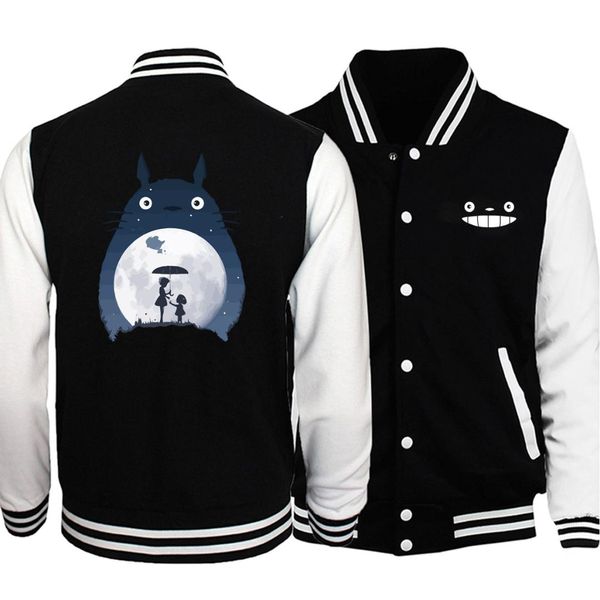 japanese anime my neighbor totoro moon baseball jacket men autumn plus size casual streetwear hip hop streetwear bomber jacket, Black;brown
japanese anime my neighbor totoro moon baseball jacket men autumn plus size casual streetwear hip hop streetwear bomber jacket, Black;brown