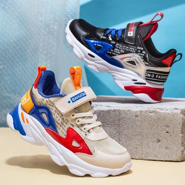 children's sports shoes 2020 new mesh casual student shoes middle school children light and comfortable non-slip running, Black;red
children's sports shoes 2020 new mesh casual student shoes middle school children light and comfortable non-slip running, Black;red