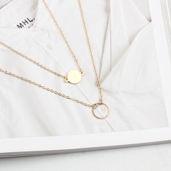 selling accessories fashion popular exaggeration cool multilayer circle necklace retro europe and america choker accessories, Silver
selling accessories fashion popular exaggeration cool multilayer circle necklace retro europe and america choker accessories, Silver