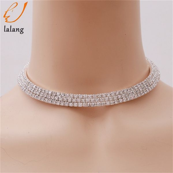 new fashion women torques crystal rhinestone collar necklace choker necklaces wedding birthday jewelry gift 450137, Silver
new fashion women torques crystal rhinestone collar necklace choker necklaces wedding birthday jewelry gift 450137, Silver