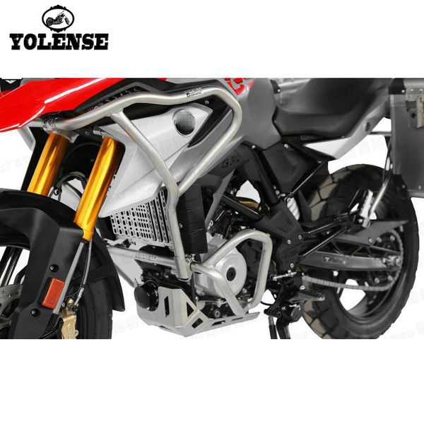 bumper upper crash bar extensions for g310gs g310 gs 2017 2018 motorcycle engine oil tank bumper upper and lower bumpers
bumper upper crash bar extensions for g310gs g310 gs 2017 2018 motorcycle engine oil tank bumper upper and lower bumpers