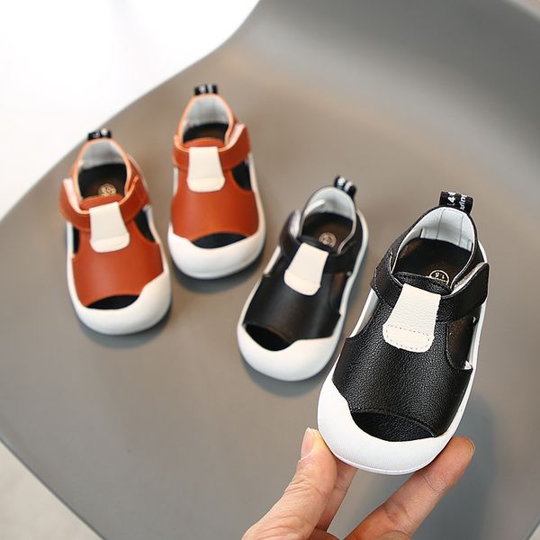 sandals 2021 summer baby boys soft sole toddler shoes leather clogs brown black colour, Black;red
sandals 2021 summer baby boys soft sole toddler shoes leather clogs brown black colour, Black;red