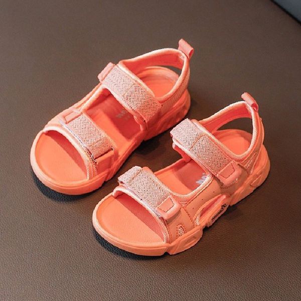 girls boys sandals kids sports sandals with buckles soft comfortable fashion children beach shoes 2020 summer, Black;red
girls boys sandals kids sports sandals with buckles soft comfortable fashion children beach shoes 2020 summer, Black;red