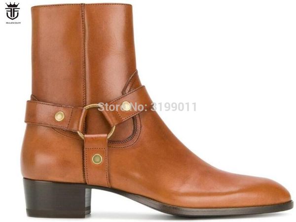 fr.lancelot 2019 new arrival high end real leather boot men vintage style men ankle boots zip side brown leather boots, Black
fr.lancelot 2019 new arrival high end real leather boot men vintage style men ankle boots zip side brown leather boots, Black