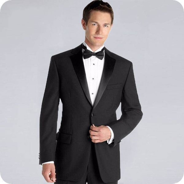 vintage black suits slim fit groom tuxedos men wedding suits man blazer smoking jacket 2piece evening party handsome groomsmen jacket pants, Black;gray
vintage black suits slim fit groom tuxedos men wedding suits man blazer smoking jacket 2piece evening party handsome groomsmen jacket pants, Black;gray