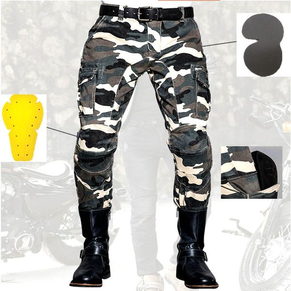 moto jeans apparel motorcross pants anti fall camouflage jeans leisure off road outdoor with protective knee pads 
moto jeans apparel motorcross pants anti fall camouflage jeans leisure off road outdoor with protective knee pads