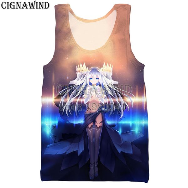 new summer cartoon date a live vest men/women 3d printing vests casual harajuku style bodybuilding streetwear, White;black
new summer cartoon date a live vest men/women 3d printing vests casual harajuku style bodybuilding streetwear, White;black
