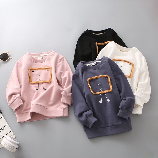 boys sweatshirt cartoon long sleeve autumn shirts solid white basic children pullover tracksuit new arrival y190516, Blue
boys sweatshirt cartoon long sleeve autumn shirts solid white basic children pullover tracksuit new arrival y190516, Blue