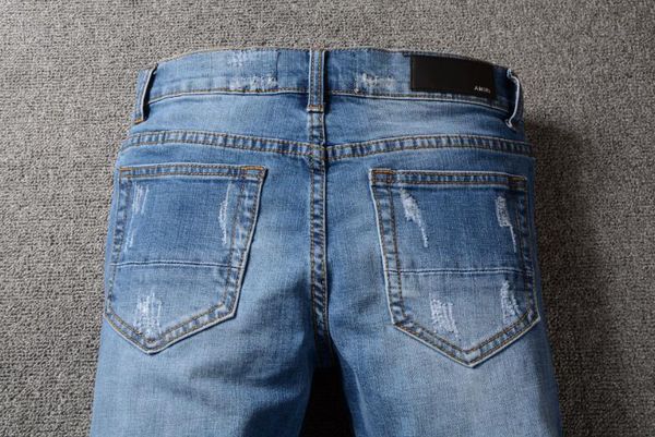 fashion-mens art patch skinny straight slim elastic denim fit biker jeans pants long pants stylish straight slim fit jeans, Blue
fashion-mens art patch skinny straight slim elastic denim fit biker jeans pants long pants stylish straight slim fit jeans, Blue