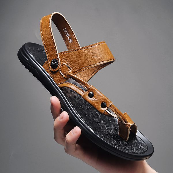 2020 нова мода мђжка андалии summer soft плж лип-лоп ђдобне кожане андалии ок, Black
2020 нова мода мђжка андалии summer soft плж лип-лоп ђдобне кожане андалии ок, Black