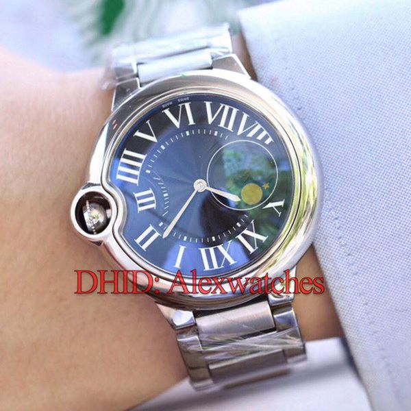 luxury mens women watches blue ball 316l stainless steel case bracelet wristwatches fashion casual automatic watch waterproof montre de luxe, Slivery;brown
luxury mens women watches blue ball 316l stainless steel case bracelet wristwatches fashion casual automatic watch waterproof montre de luxe, Slivery;brown