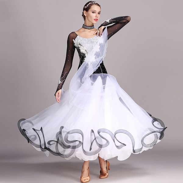 new modern dancing wear standard dance dress ballroom dance competition dresses rave festival performance ballroom dress dqs2246, Black;red
new modern dancing wear standard dance dress ballroom dance competition dresses rave festival performance ballroom dress dqs2246, Black;red