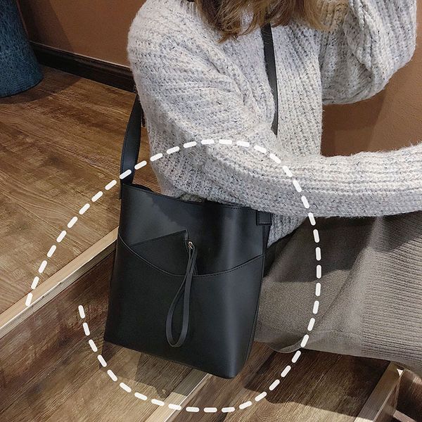 women's bag style for autumn and winter simple casual shoulder bag korean style bucket messenger different size bags
women's bag style for autumn and winter simple casual shoulder bag korean style bucket messenger different size bags