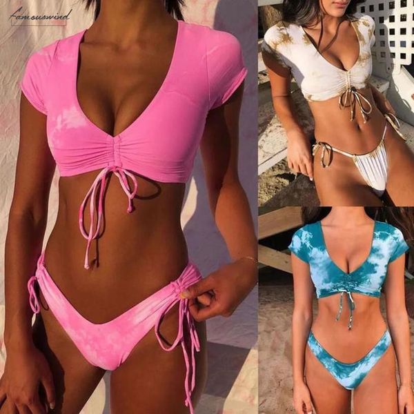 girl bikinis set bikini 2020 swimwear women swimsuit vintage tie dye wire low geometric waist thong sale blue tank top, White;black
girl bikinis set bikini 2020 swimwear women swimsuit vintage tie dye wire low geometric waist thong sale blue tank top, White;black