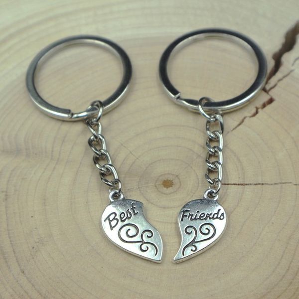 broken heart keychains friend keychains friends friendship keyring friend gift, Silver
broken heart keychains friend keychains friends friendship keyring friend gift, Silver