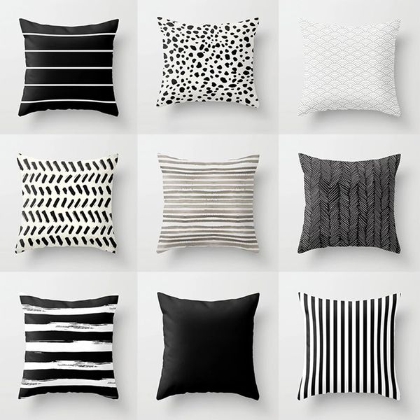 double-sided printing polyester pillow case nordic simple black white stripes red heart geometric cushions cover for sofa car
double-sided printing polyester pillow case nordic simple black white stripes red heart geometric cushions cover for sofa car