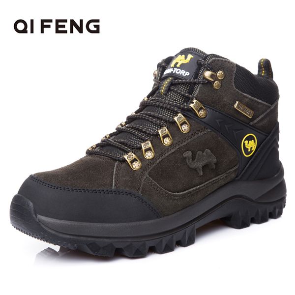 genuine leather outdoor sports ankle hiking boots, fashion calfskin suede trekking shoes, men rock mountain climbing footwear
genuine leather outdoor sports ankle hiking boots, fashion calfskin suede trekking shoes, men rock mountain climbing footwear