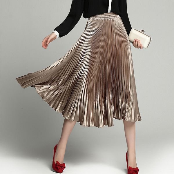 women skirts pleated skirt new 2019 fashion women new spring and summer skirts europe and metallic type women good quality drop shipping, Black
women skirts pleated skirt new 2019 fashion women new spring and summer skirts europe and metallic type women good quality drop shipping, Black