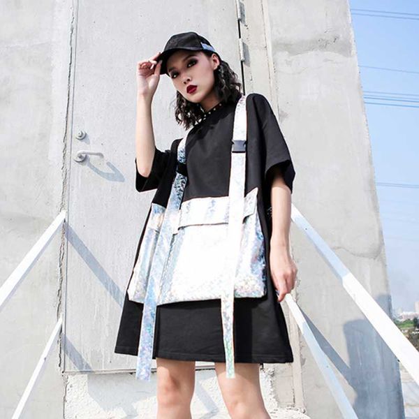 new summer 2020 women o-neck fashion dress casual loose splice ladies vestidos female oversize high quatily dresses lt203, Black;gray
new summer 2020 women o-neck fashion dress casual loose splice ladies vestidos female oversize high quatily dresses lt203, Black;gray