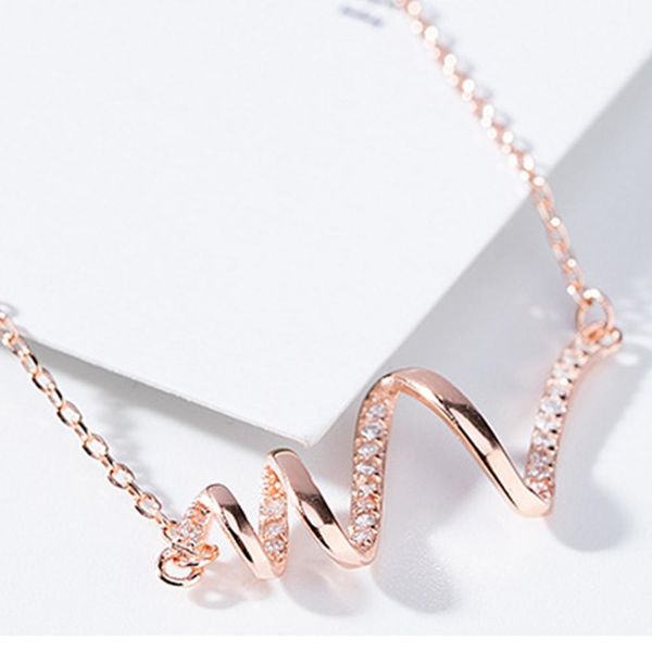 heartbeat necklace elegant silver wave shape pendant chain inlaid rhinestone simple design necklace female jewelry
heartbeat necklace elegant silver wave shape pendant chain inlaid rhinestone simple design necklace female jewelry
