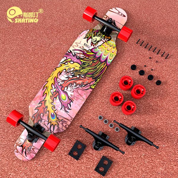 factory direct long board skateboard adolescent girls beginners four professional road skateboard
factory direct long board skateboard adolescent girls beginners four professional road skateboard