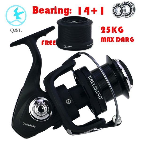 q&l 8000-12000 all metal spool spinning big sea fishing reel jigging trolling long scasting carp
q&l 8000-12000 all metal spool spinning big sea fishing reel jigging trolling long scasting carp