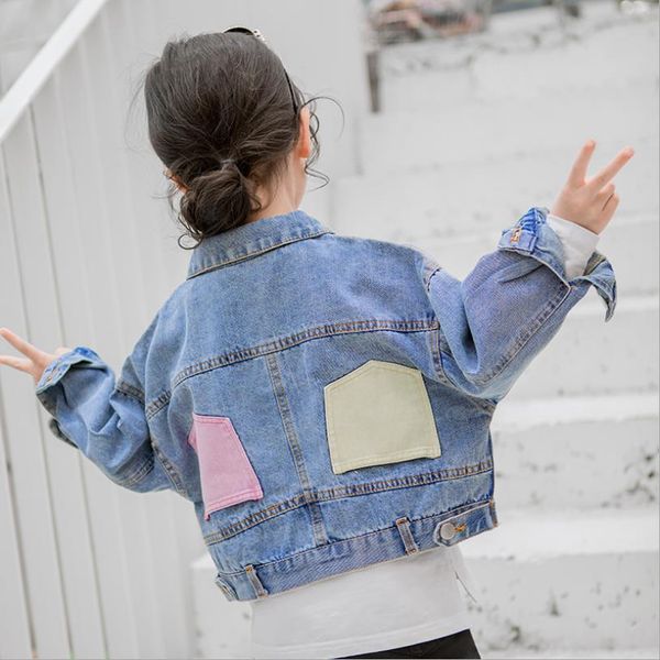 baby girls fashion hit colors pocket denim jackets children short coats teenage spring autumn new outerwear, Blue;gray
baby girls fashion hit colors pocket denim jackets children short coats teenage spring autumn new outerwear, Blue;gray