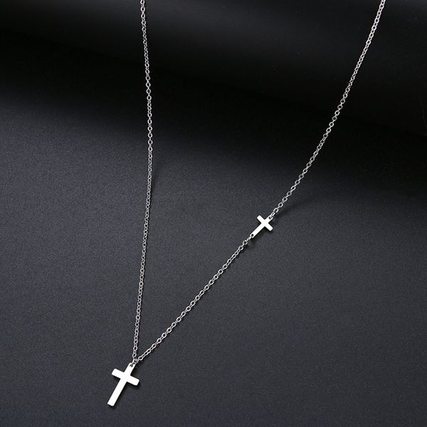 genuine women shiny cross 8 character pendant necklace stainless steel gold and silver color jewelry gift women for women girls
genuine women shiny cross 8 character pendant necklace stainless steel gold and silver color jewelry gift women for women girls