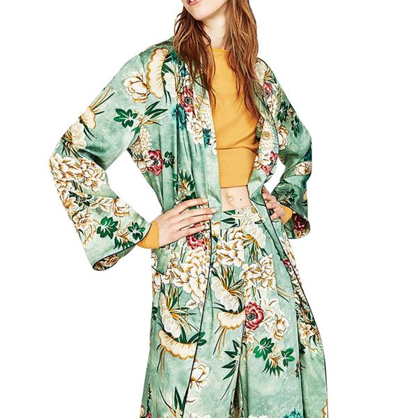 2019 european and american retro sunscreen bohemian print long-sleeved cardigan thin coat green xl, White
2019 european and american retro sunscreen bohemian print long-sleeved cardigan thin coat green xl, White