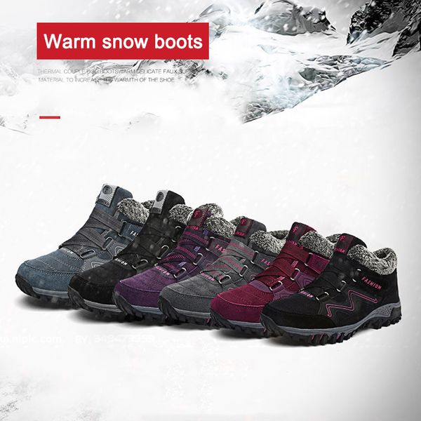 new arrival women winter thermal villi boots leather platform high warm shoes, Black
new arrival women winter thermal villi boots leather platform high warm shoes, Black