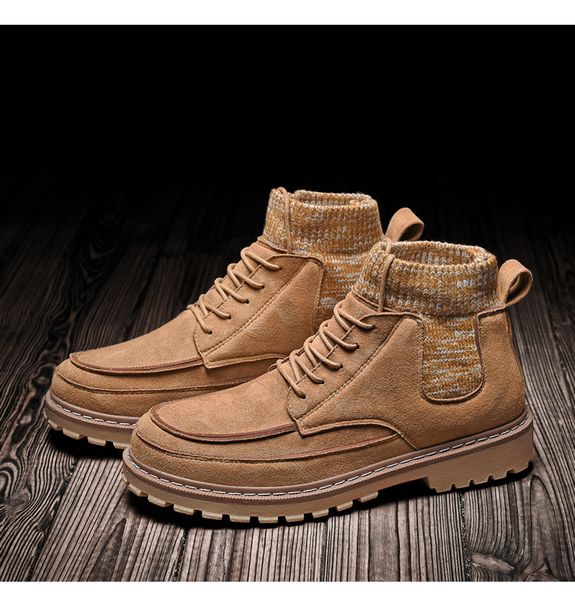 2020 warm shoes in winter men boots non slip rubber soft sole ankle boots work & safety fashion boots fashion casual shoes d851, Black
2020 warm shoes in winter men boots non slip rubber soft sole ankle boots work & safety fashion boots fashion casual shoes d851, Black
