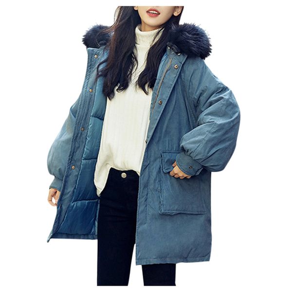 2019 women winter long jacket mujer hooded parkas winter coat women loose parka fur collar cotton padded jackets chaqueta mujer, Tan;black
2019 women winter long jacket mujer hooded parkas winter coat women loose parka fur collar cotton padded jackets chaqueta mujer, Tan;black