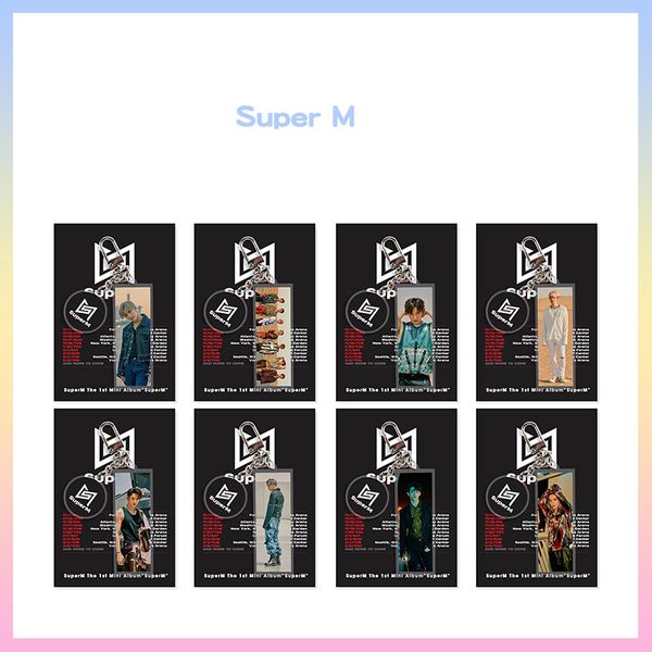 kpop super m the 1st mini superm key chain keyring let's go everywhere bag accessories kai lucas taemin taeyong baekhyun, Silver
kpop super m the 1st mini superm key chain keyring let's go everywhere bag accessories kai lucas taemin taeyong baekhyun, Silver