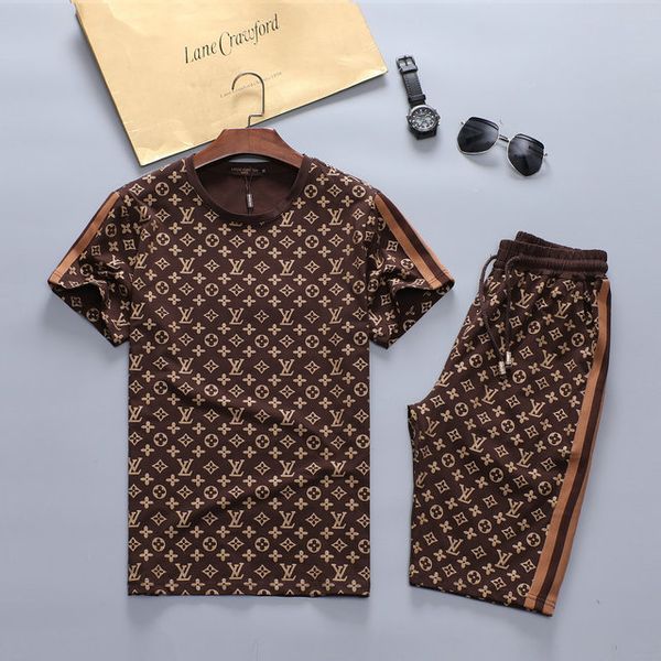 2020 designer luxury tracksuits sets for men's jogging suits short sleeve t shirt+shorts spring summer casual fashion sportswear sets 2, Gray
2020 designer luxury tracksuits sets for men's jogging suits short sleeve t shirt+shorts spring summer casual fashion sportswear sets 2, Gray